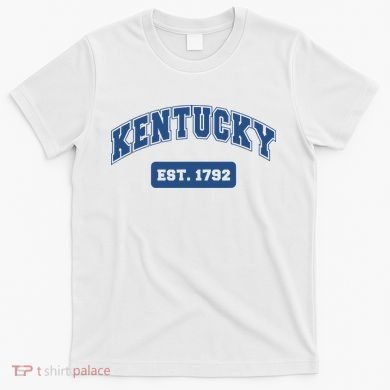 Kentucky 1792 Varsity Retro Style T-Shirt