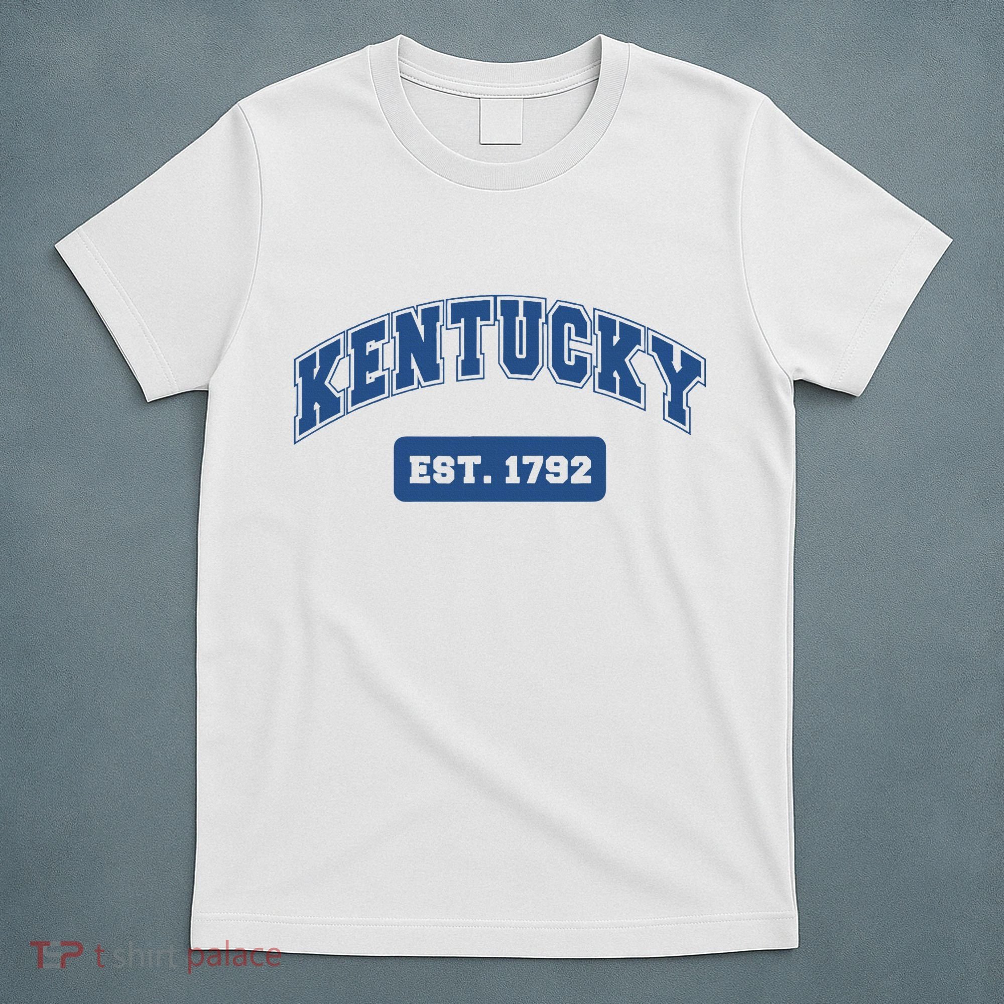 Kentucky 1792 Varsity Retro Style T-Shirt