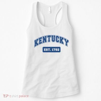 Kentucky 1792 Varsity Retro Style Women's Tank Top