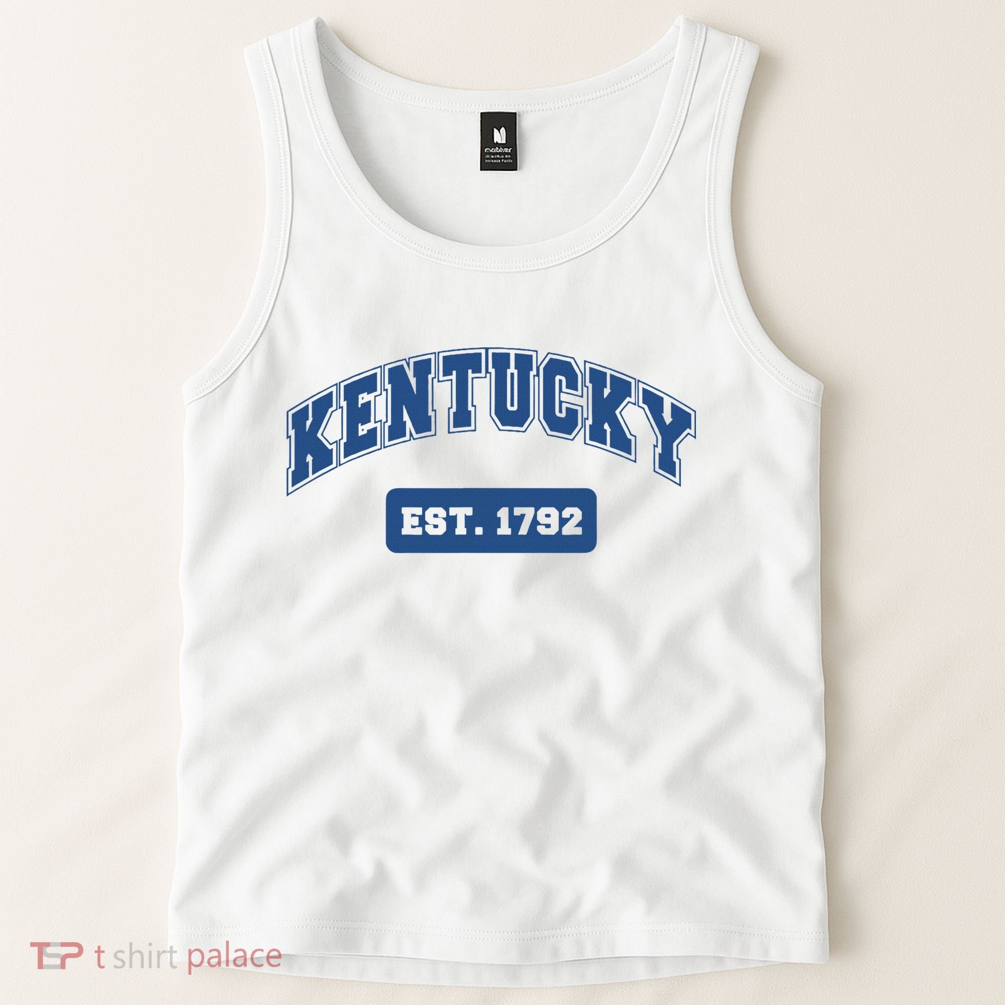 Kentucky 1792 Varsity Retro Style Tank Top