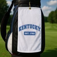 Kentucky 1792 Varsity Retro Style Golf Towel thumb 2
