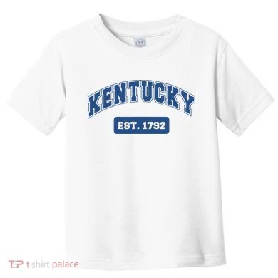 Kentucky 1792 Varsity Retro Style Toddler T-Shirt