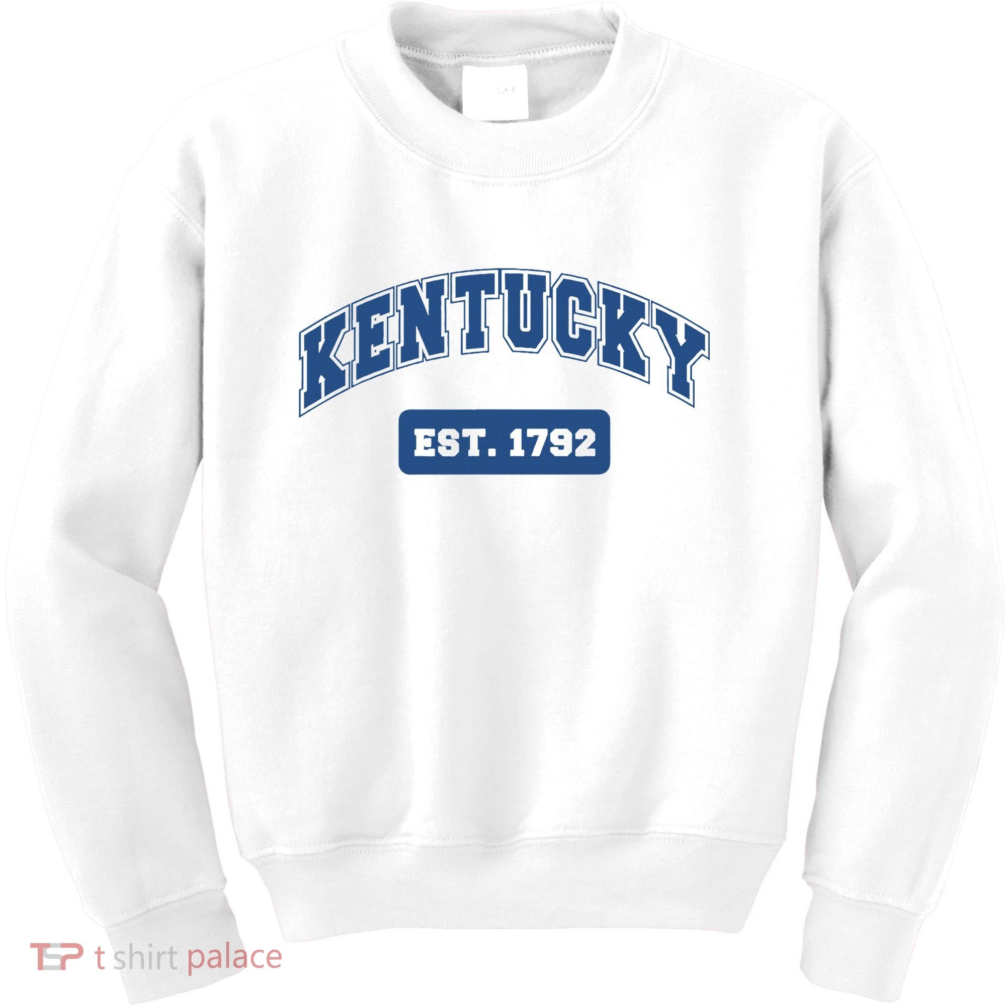 Kentucky 1792 Varsity Retro Style Kids Sweatshirt