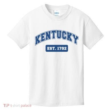 Kentucky 1792 Varsity Retro Style Kids T-Shirt