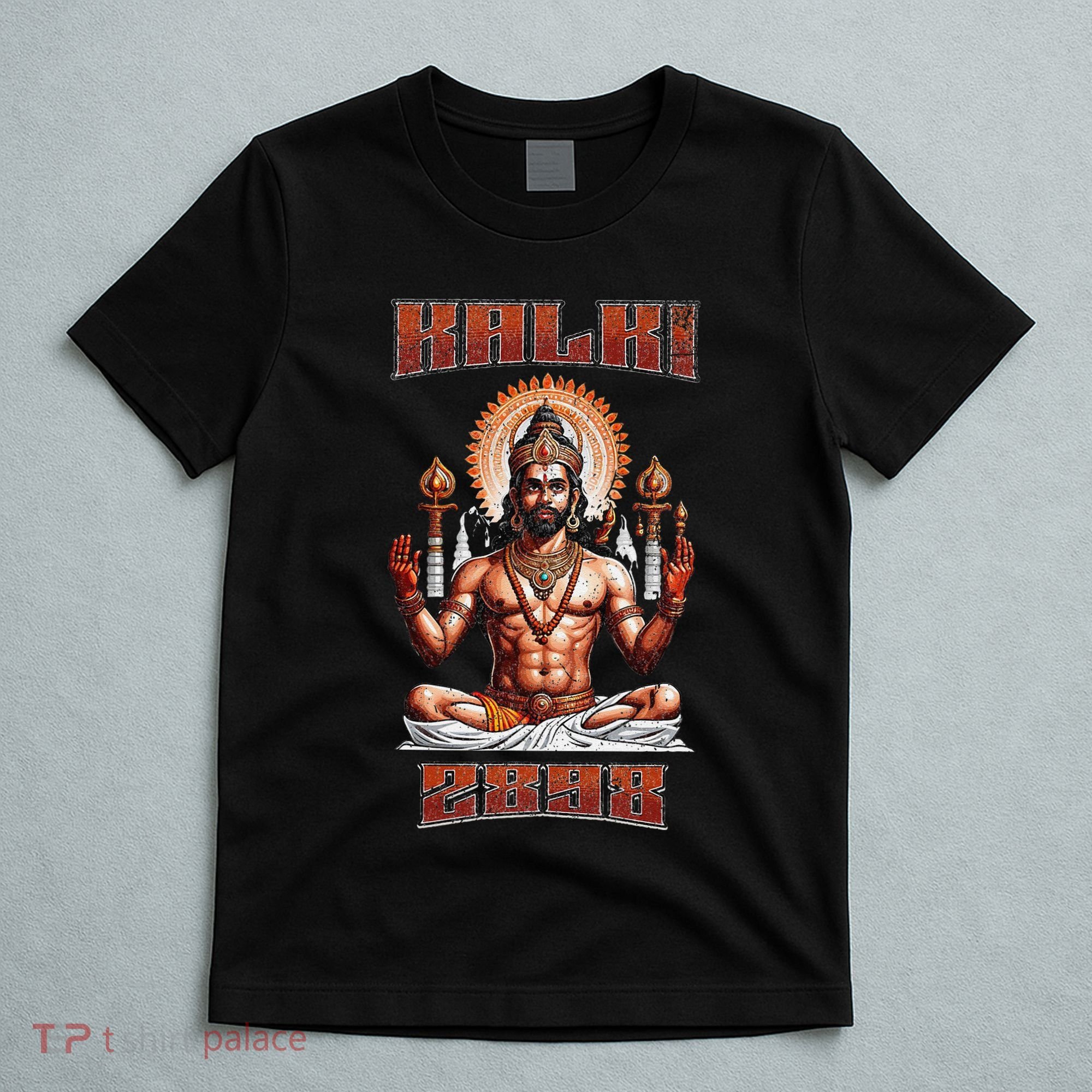 Kalki 2898 Ad Lord Vishnu Hindu Gods Avatars T-Shirt