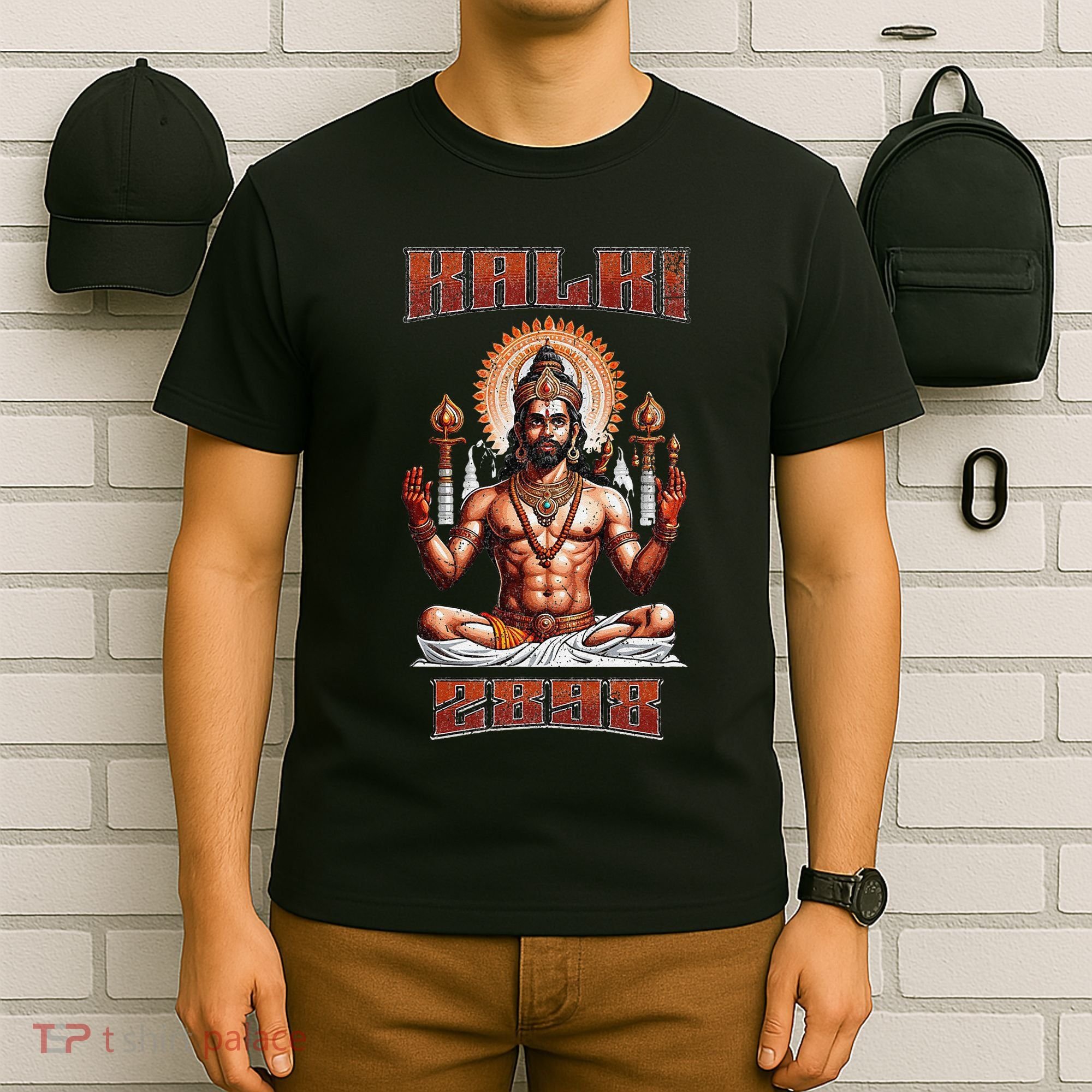 Kalki 2898 Ad Lord Vishnu Hindu Gods Avatars T-Shirt