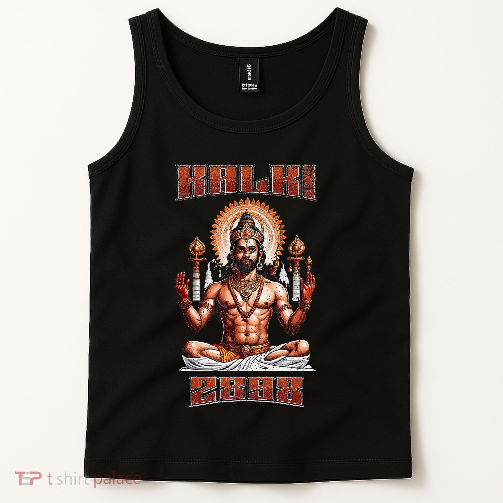 Kalki 2898 Ad Lord Vishnu Hindu Gods Avatars Tank Top