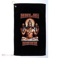 Kalki 2898 Ad Lord Vishnu Hindu Gods Avatars Golf Towel thumb 0
