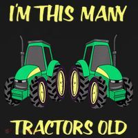 Kids 2 Birthday Tractor Im This Many Tractors Old Women's Hoodie thumb 2