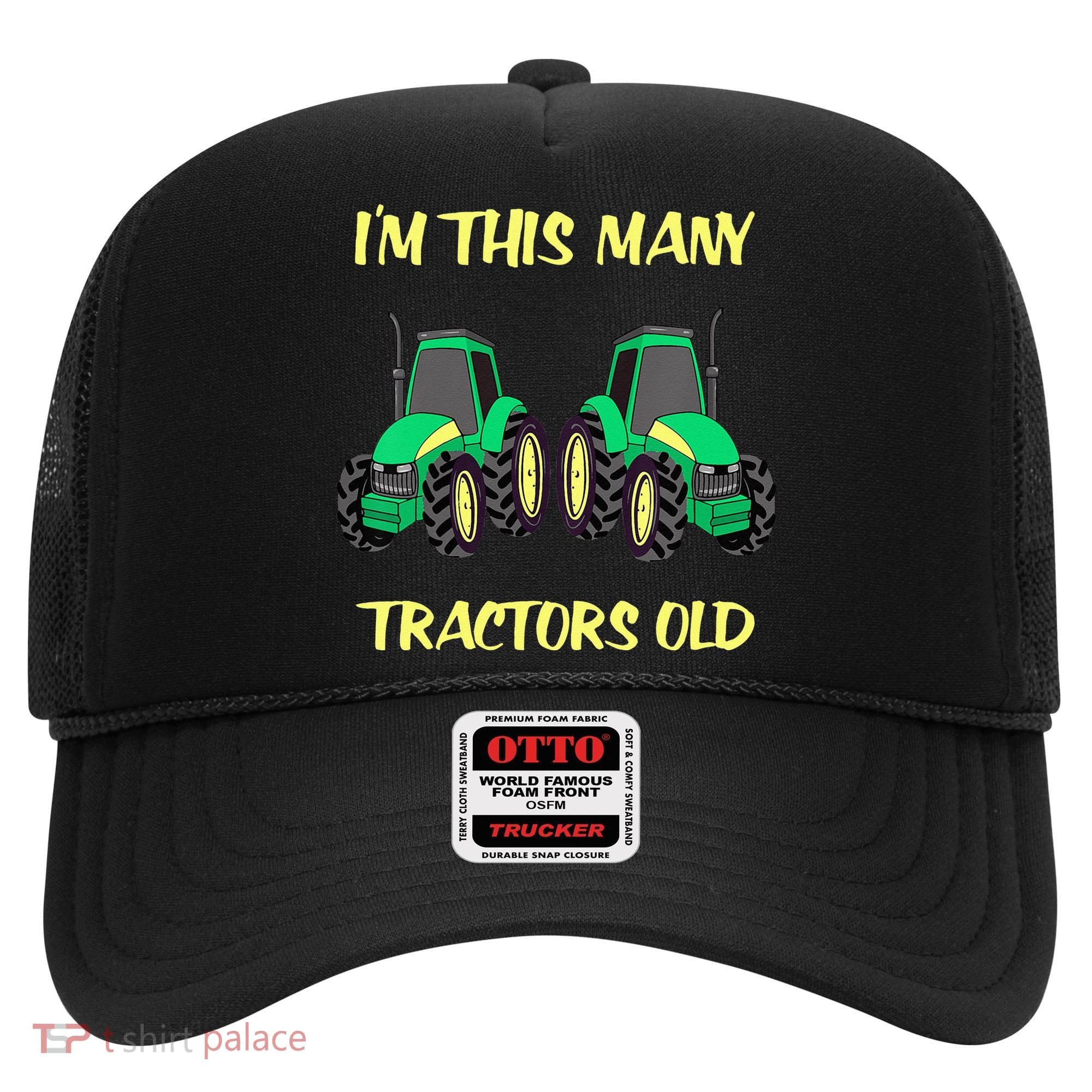 Kids 2 Birthday Tractor Im This Many Tractors Old Hat