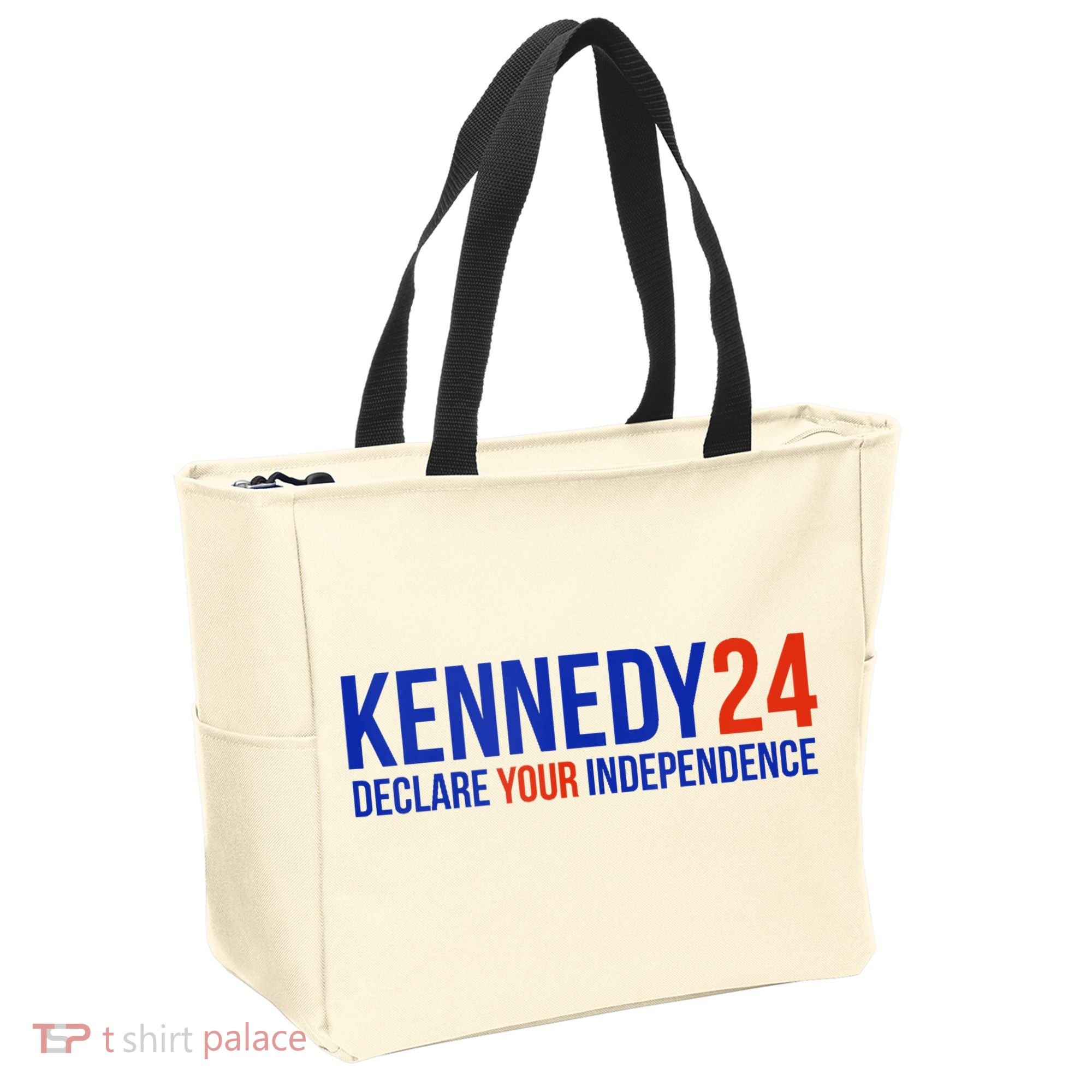 Kennedy 24 Declare Your Independence Rfk 2024 Election Tote Bag