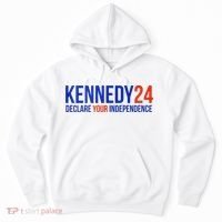 Kennedy 24 Declare Your Independence Rfk 2024 Election Hoodie thumb 0