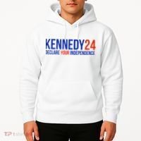 Kennedy 24 Declare Your Independence Rfk 2024 Election Hoodie thumb 2