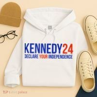 Kennedy 24 Declare Your Independence Rfk 2024 Election Hoodie thumb 4