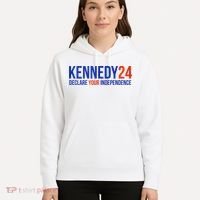 Kennedy 24 Declare Your Independence Rfk 2024 Election Hoodie thumb 5