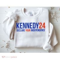 Kennedy 24 Declare Your Independence Rfk 2024 Election Sweatshirt thumb 2