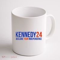 Kennedy 24 Declare Your Independence Rfk 2024 Election Coffee Mug thumb 1