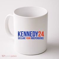 Kennedy 24 Declare Your Independence Rfk 2024 Election Coffee Mug thumb 0