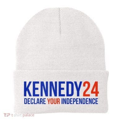 Kennedy 24 Declare Your Independence Rfk 2024 Election Beanie