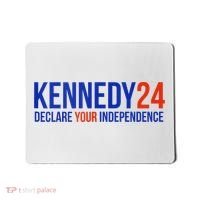 Kennedy 24 Declare Your Independence Rfk 2024 Election Mousepad thumb 0