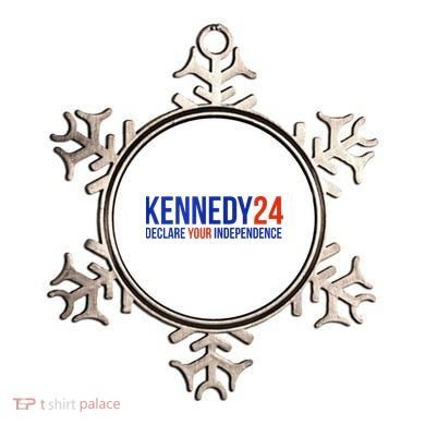 Kennedy 24 Declare Your Independence Rfk 2024 Election Ornament