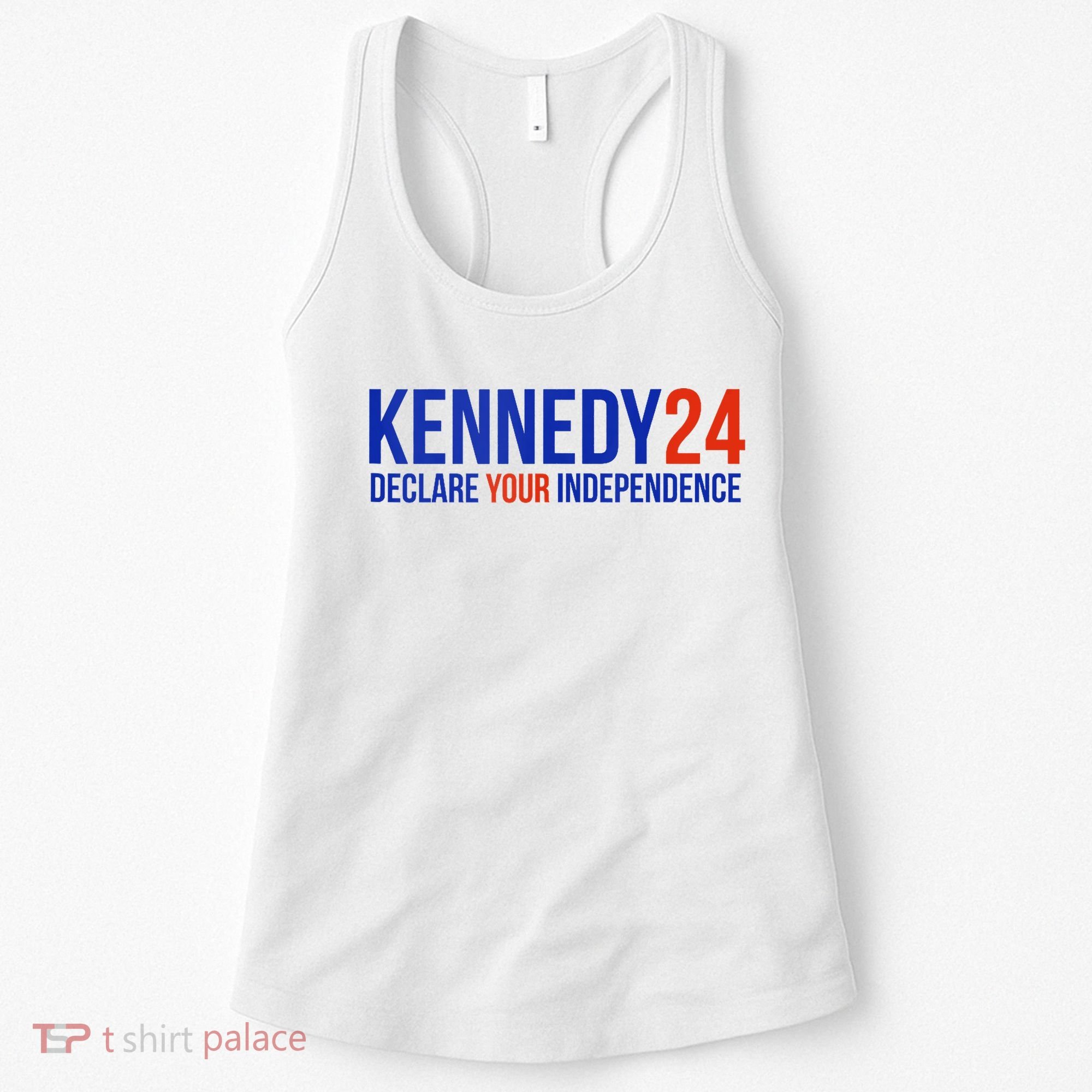 Kennedy 24 Declare Your Independence Rfk 2024 Election Women's Tank Top
