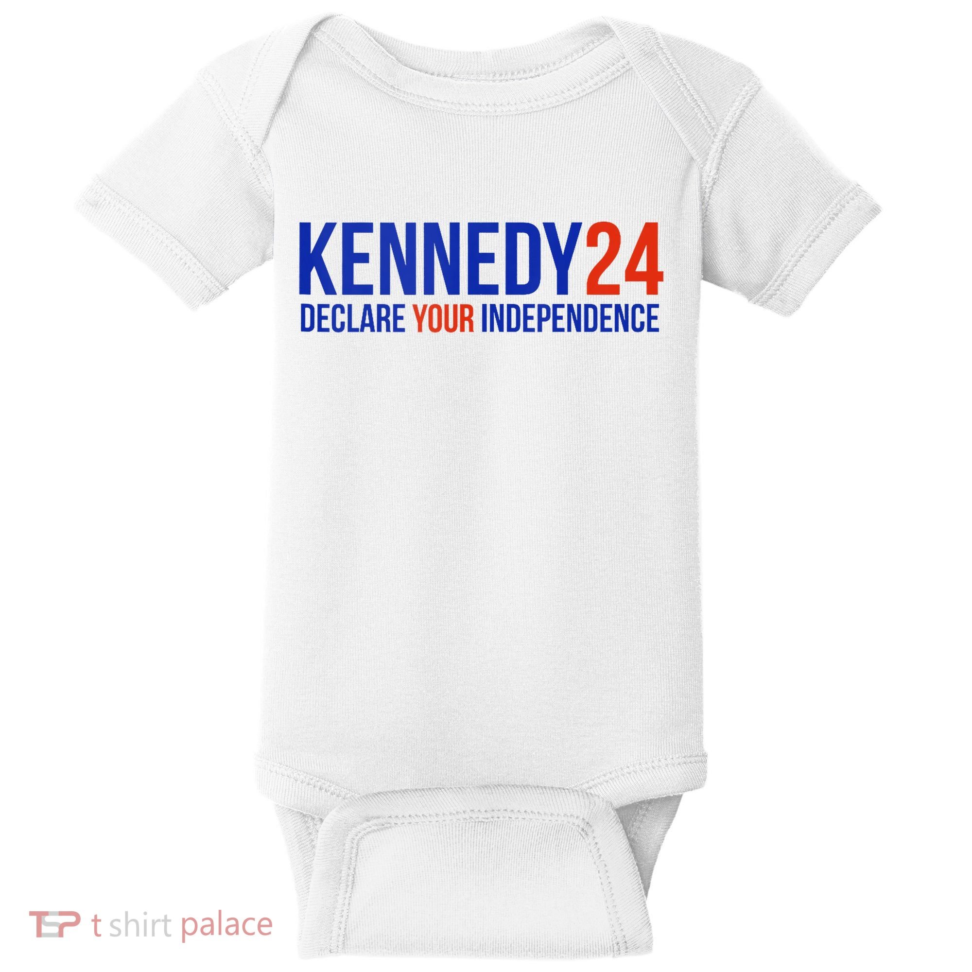 Kennedy 24 Declare Your Independence Rfk 2024 Election Baby Bodysuit