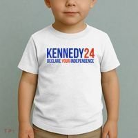 Kennedy 24 Declare Your Independence Rfk 2024 Election Toddler T-Shirt thumb 2