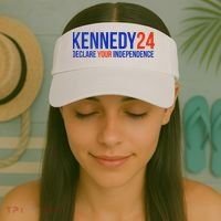 Kennedy 24 Declare Your Independence Rfk 2024 Election Visor thumb 2