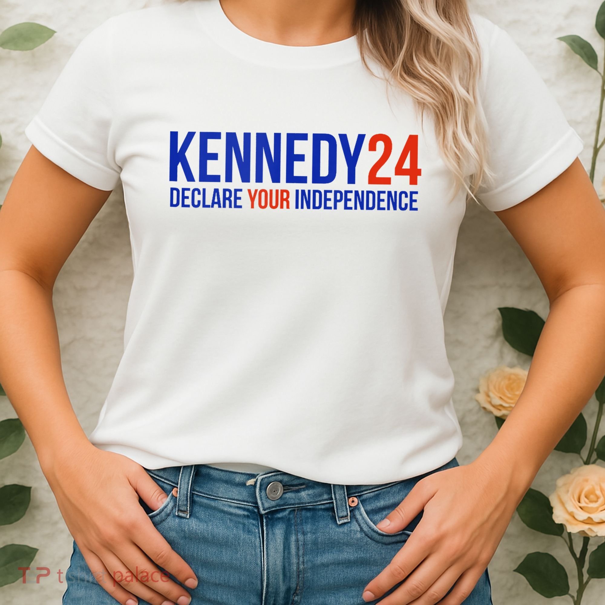 Kennedy 24 Declare Your Independence Rfk 2024 Election Women's T-Shirt