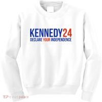 Kennedy 24 Declare Your Independence Rfk 2024 Election Kids Sweatshirt thumb 0