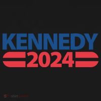 Kennedy 2024 Election Logo USA-Made Doggie Bandana thumb 2