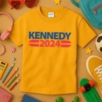 Kennedy 2024 Election Logo Kids T-Shirt thumb 3