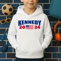 Kennedy 2024 For President Kids Hoodie thumb 2