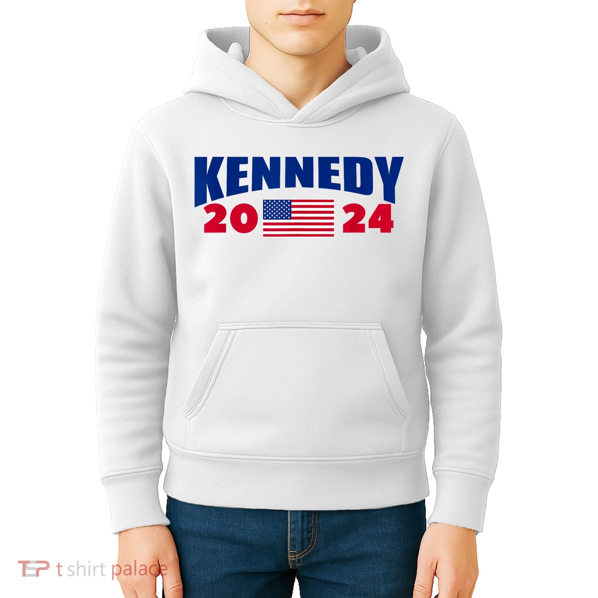 Kennedy 2024 For President Kids Hoodie