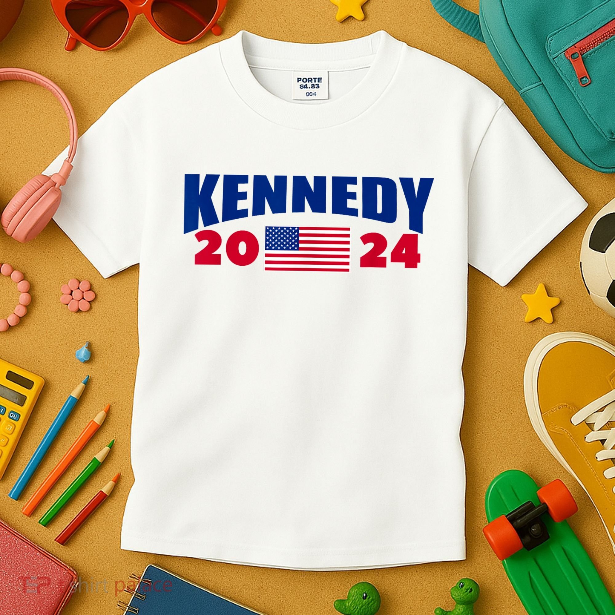 Kennedy 2024 For President Kids T-Shirt