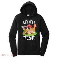 Kids 2 Years Old Boy Farmer 2nd Birthday Farm Animals Kids Women's Hoodie thumb 0