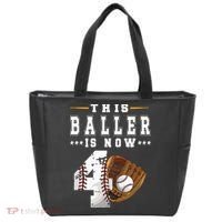 Kids 4th Birthday Baseball Boy Four Year Old Baseball Player Tote Bag thumb 0