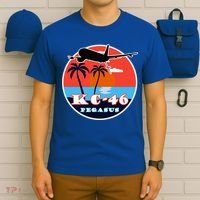 KC 46 Pegasus Vintage Tropical Sunset Air Refueling T-Shirt thumb 6
