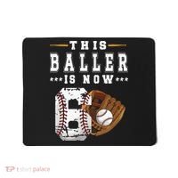 Kids 6th Birthday Baseball Boy Six Year Old Baseball Player Mousepad thumb 0