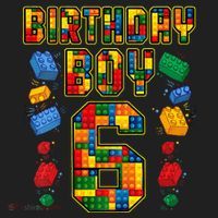 Kids 6th Birthday Master Builder 6 Years Old Block Building Women's Sweatshirt thumb 2