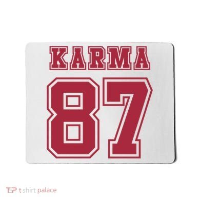 Karma 87 | Sporty Trendy Design Mousepad
