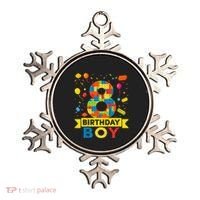 Kids 8 Year Old Building Blocks 8th Birthday Boy Ornament thumb 0