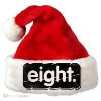 Kids 8 Year Old Birthday Boy 8th Birthday Santa Hat thumb 0