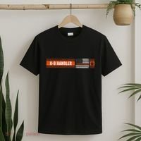 K 9 Handler Search & Rescue Thin Orange Line Flag K9 Unit T-Shirt thumb 2