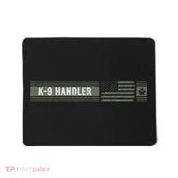 K 9 Handler K9 Unit Gift Distressed American Flag Mousepad thumb 0