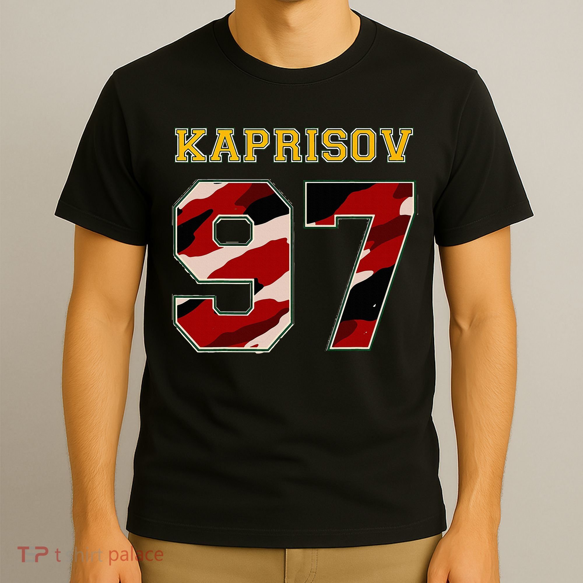 KAPRIZOV 97 Wild The Thrill Minnesota Pro Ice Hockey T-Shirt