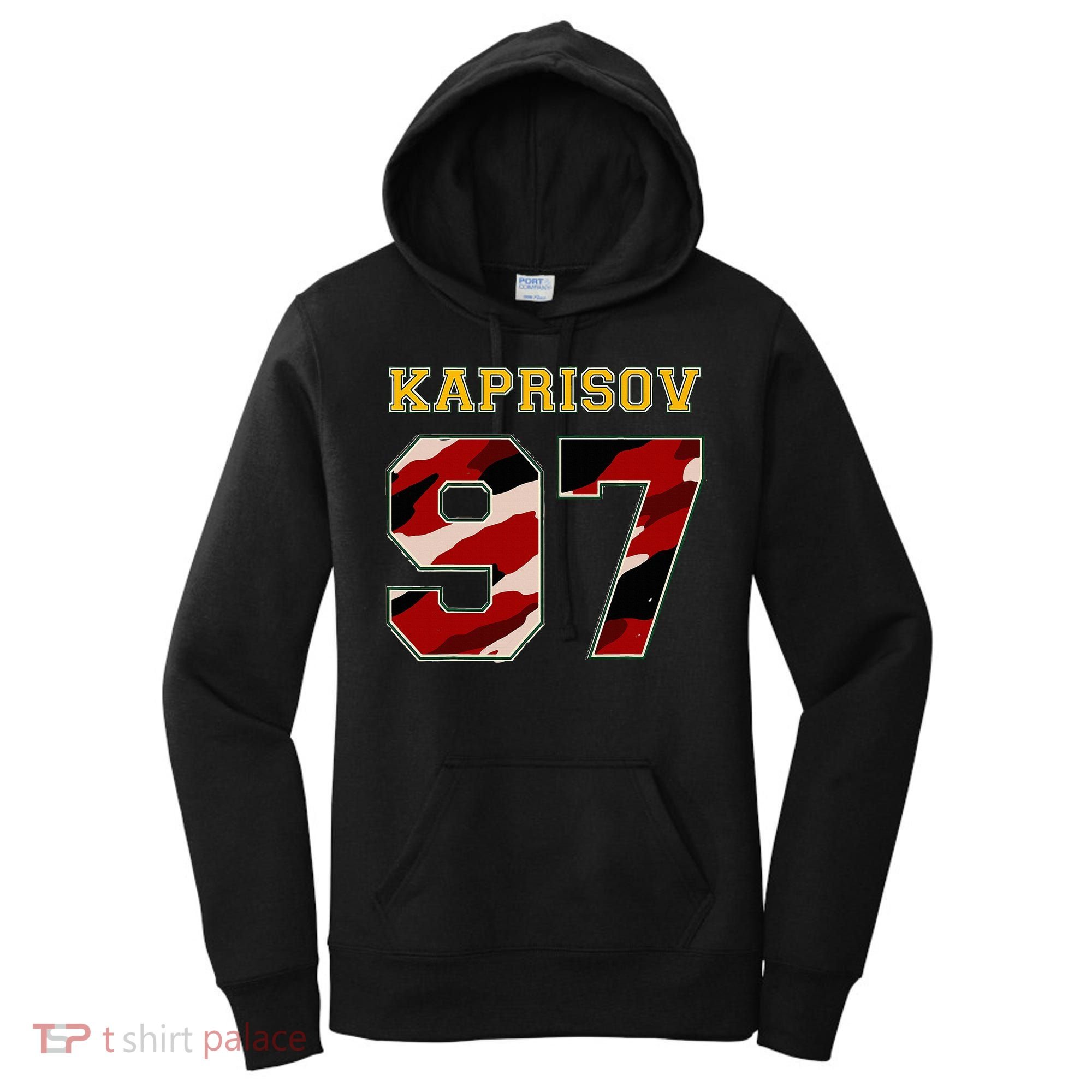 KAPRIZOV 97 Wild The Thrill Minnesota Pro Ice Hockey Women's Hoodie