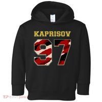 KAPRIZOV 97 Wild The Thrill Minnesota Pro Ice Hockey Toddler Hoodie thumb 0