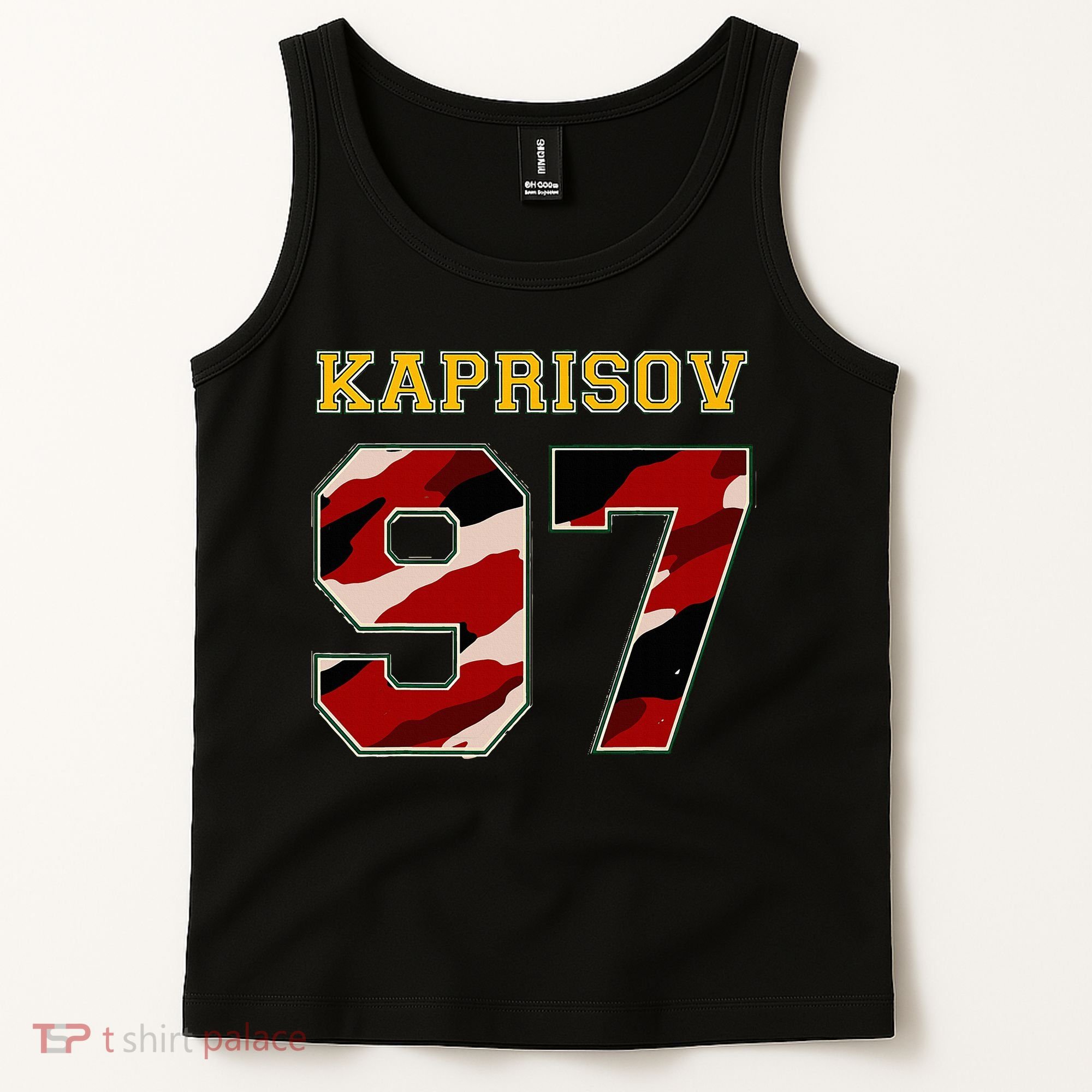 KAPRIZOV 97 Wild The Thrill Minnesota Pro Ice Hockey Tank Top
